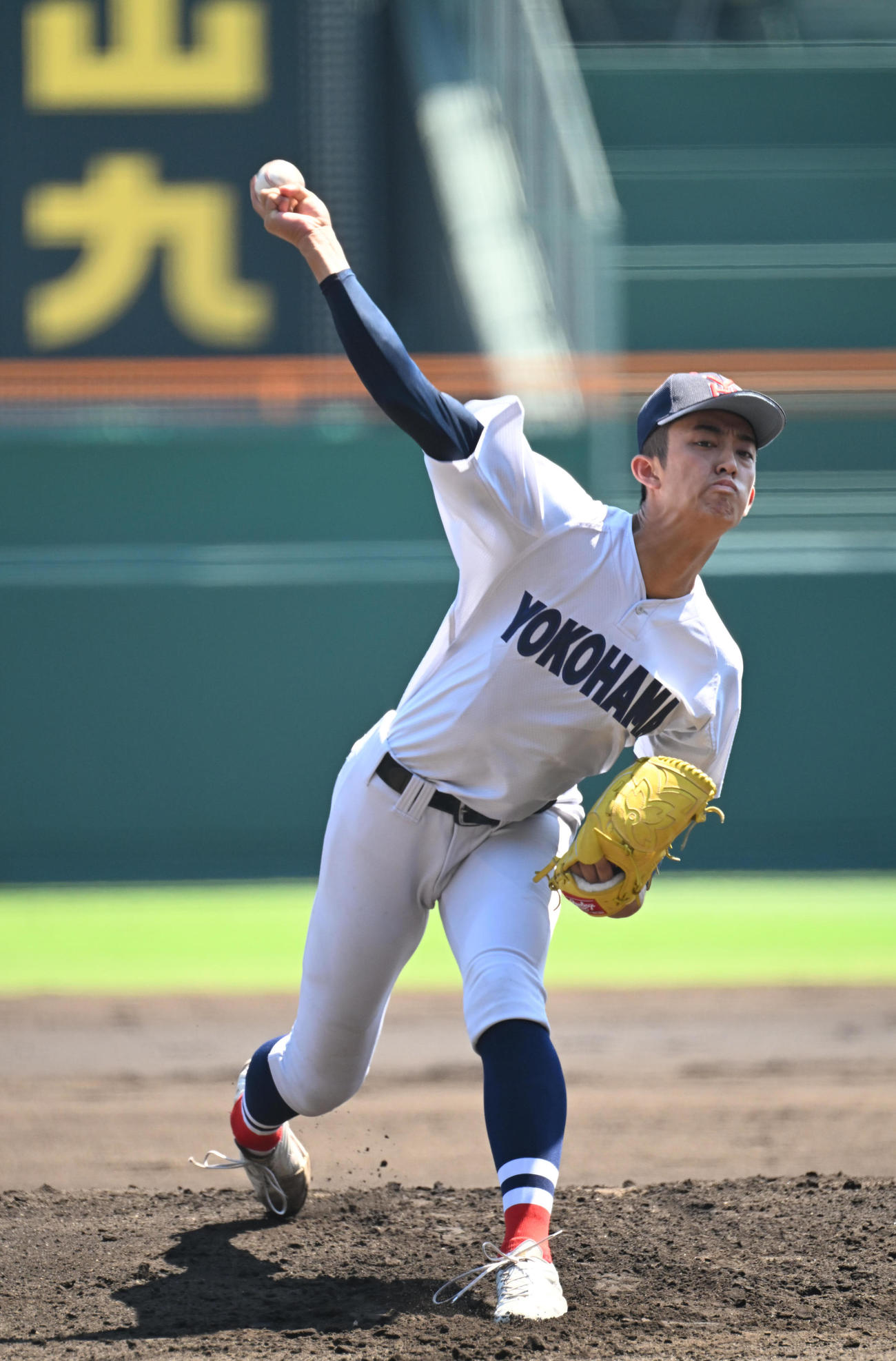 横浜・織田翔希（2025年8月撮影）