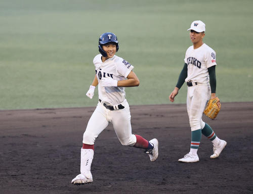 高校野球】大阪桐蔭がセンバツ前進 谷渕瑛仁サイクル安打「ホーム還っ
