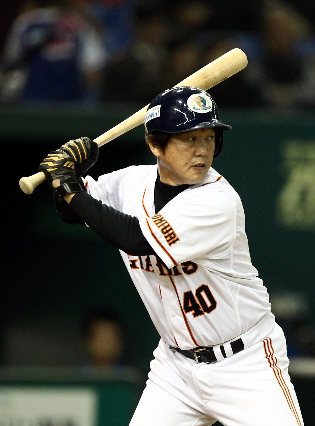 プロ野球OBオールスターに出場した、元巨人の佐藤洋監督（2010年11月撮影）