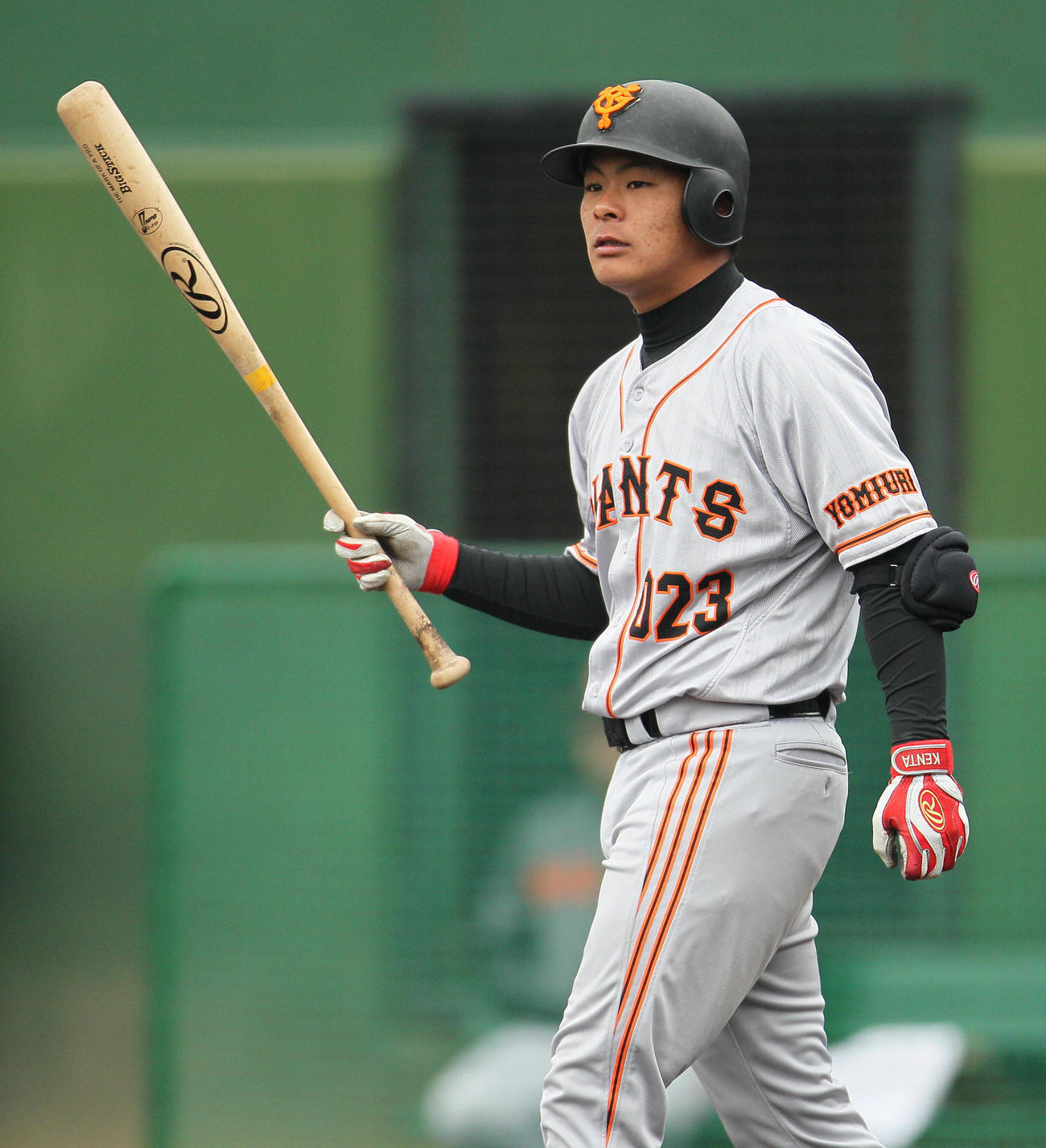 巨人時代の土井健大監督（2011年撮影）