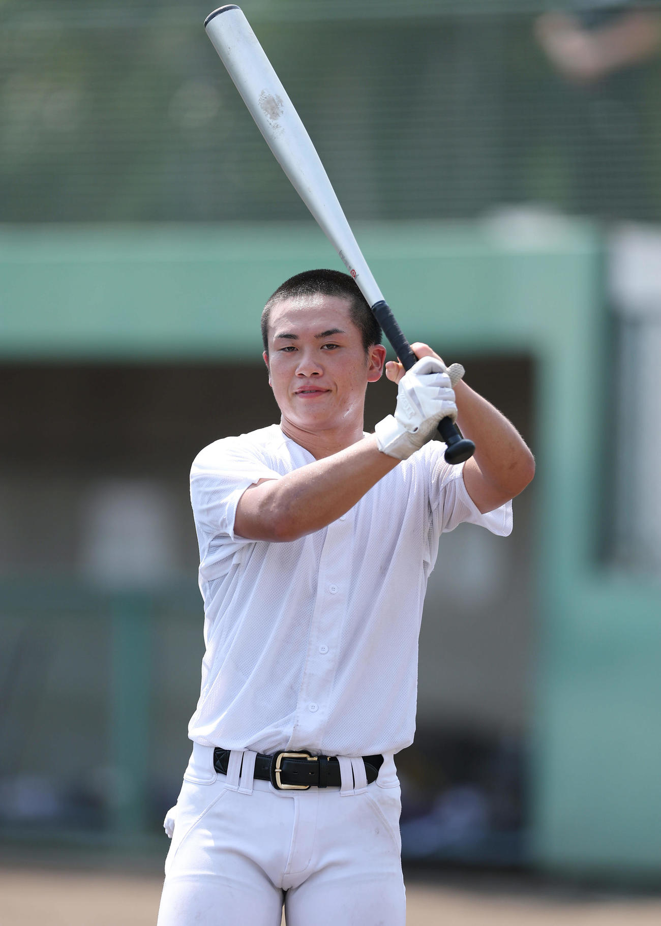 県岐阜商・横山温大（2025年8月撮影）