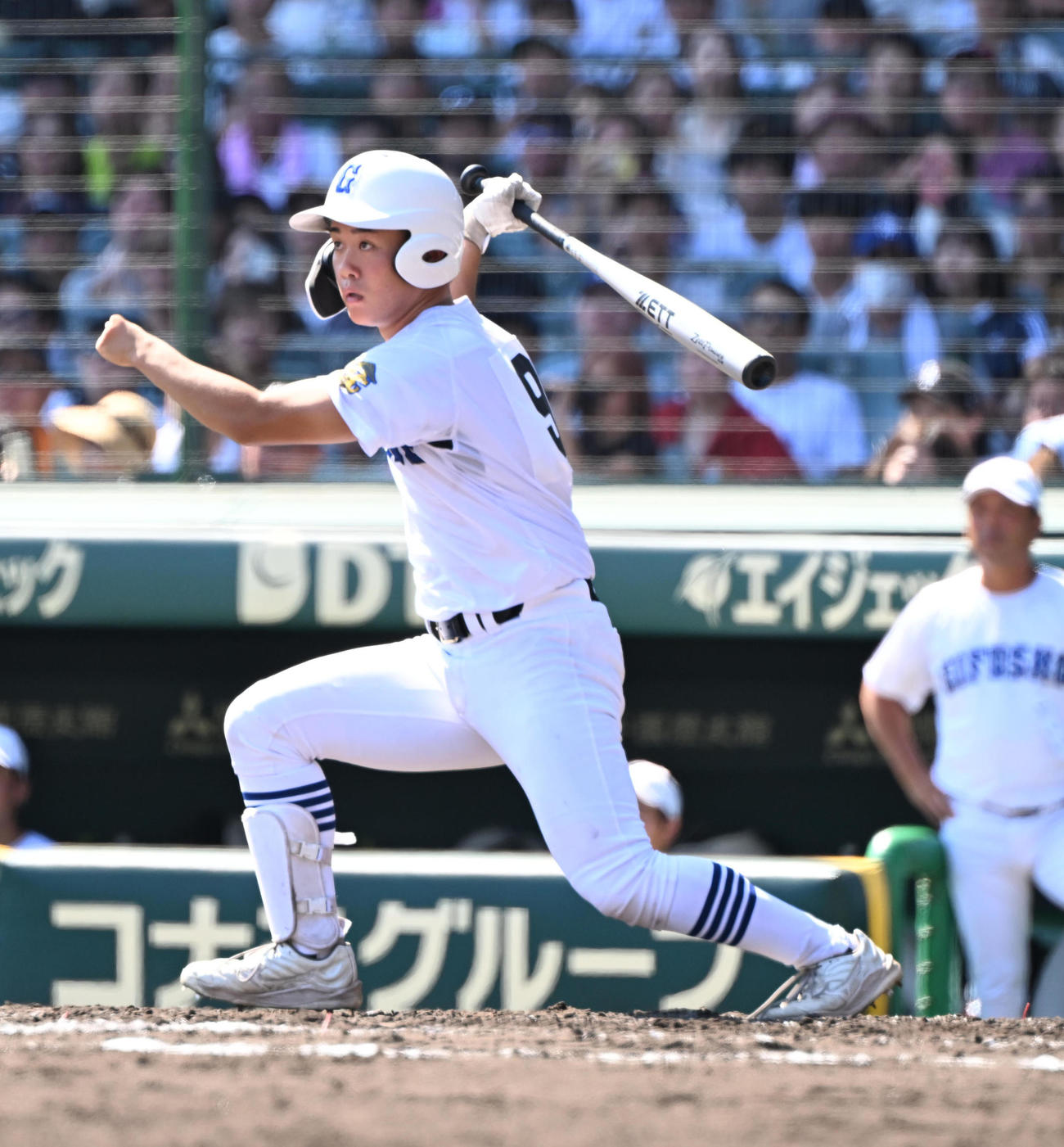 県岐阜商・横山温大（2025年8月撮影）