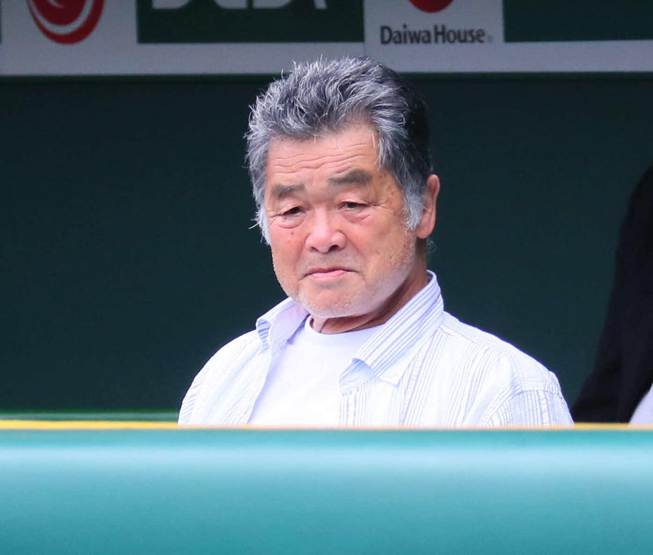 川藤幸三氏（2025年5月撮影）