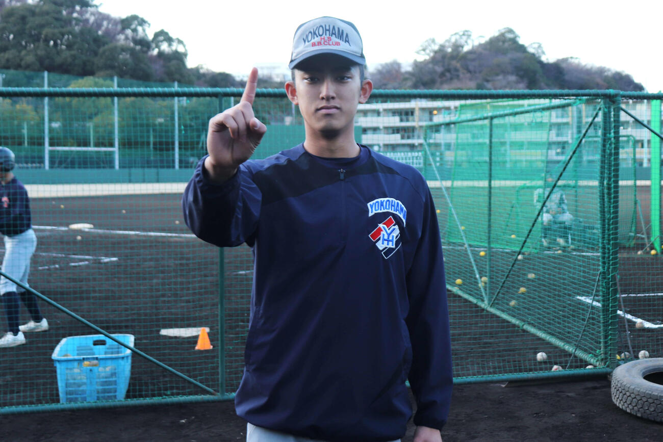 横浜・織田翔希（2026年1月6日撮影）