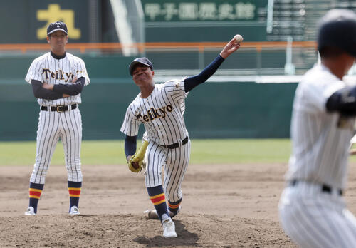 センバツ】帝京、15年ぶりの甲子園練習 大型スラッガー目代龍之介「深