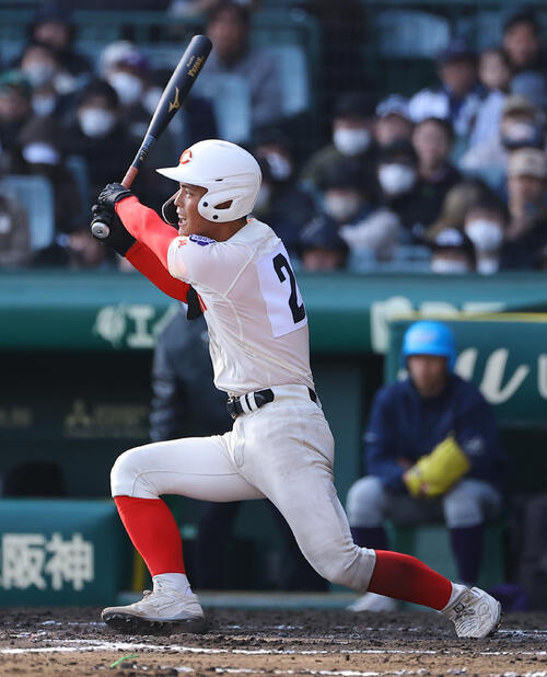 センバツ】花巻東、プロ注目左腕を前に完封負けで初戦敗退 新戦闘服で