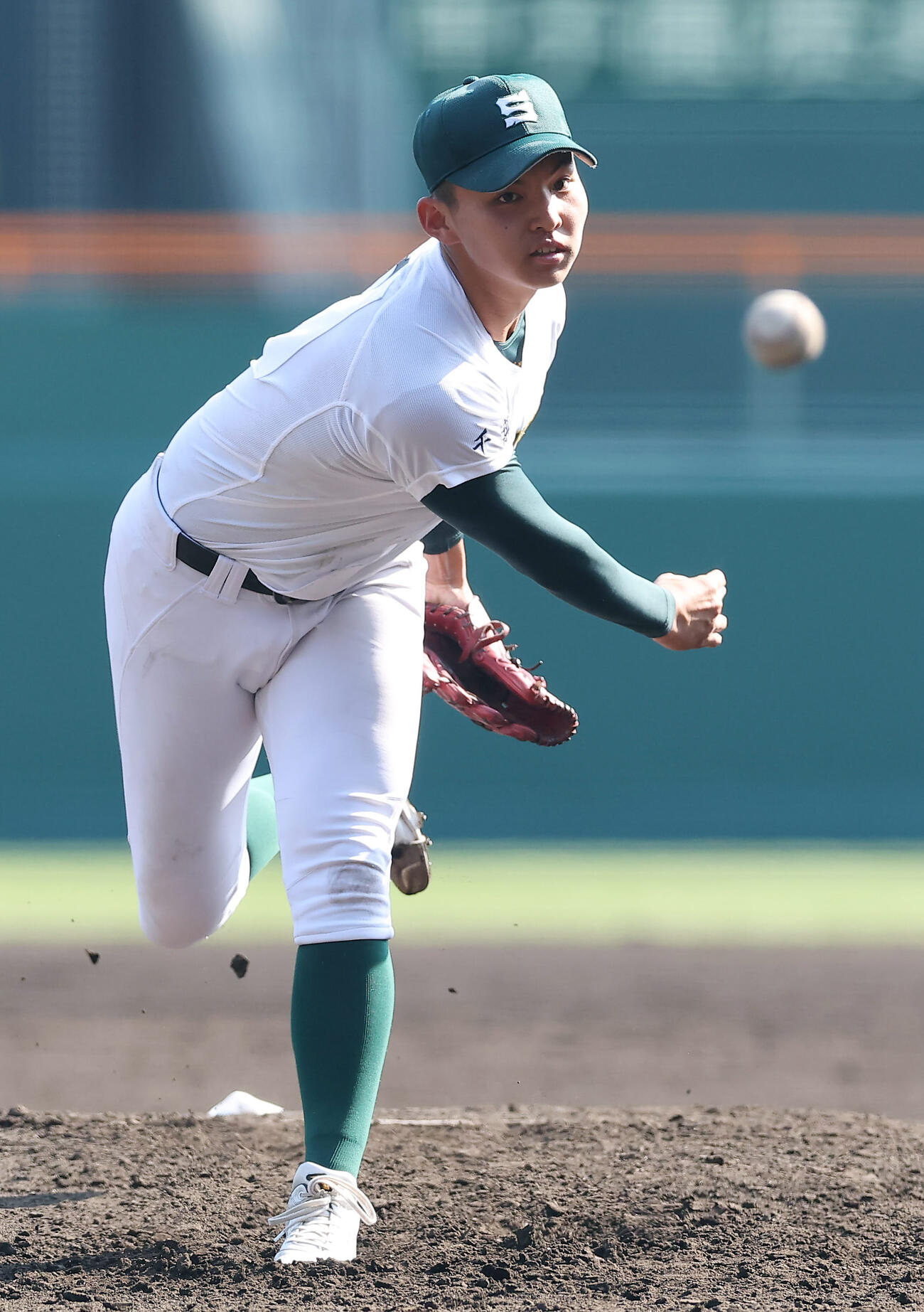 専大松戸対北照　専大松戸先発の門倉（撮影・前田充）