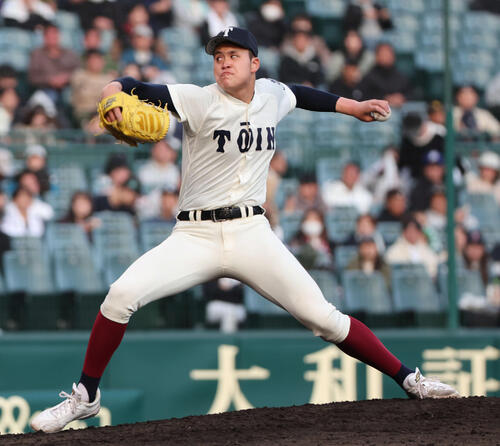 【センバツ】大阪桐蔭・川本晴大が自己最速の149キロ　2－2の６回から登板