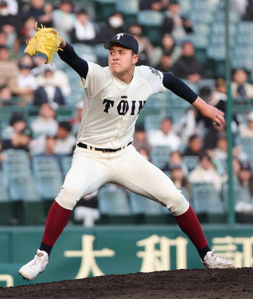 センバツ】大阪桐蔭・川本晴大が自己最速の149キロ 2－2の6回から登板