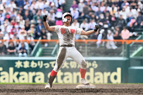 【動画】智弁学園・逢坂悠誠が試合をひっくり返す勝ち越しタイムリー