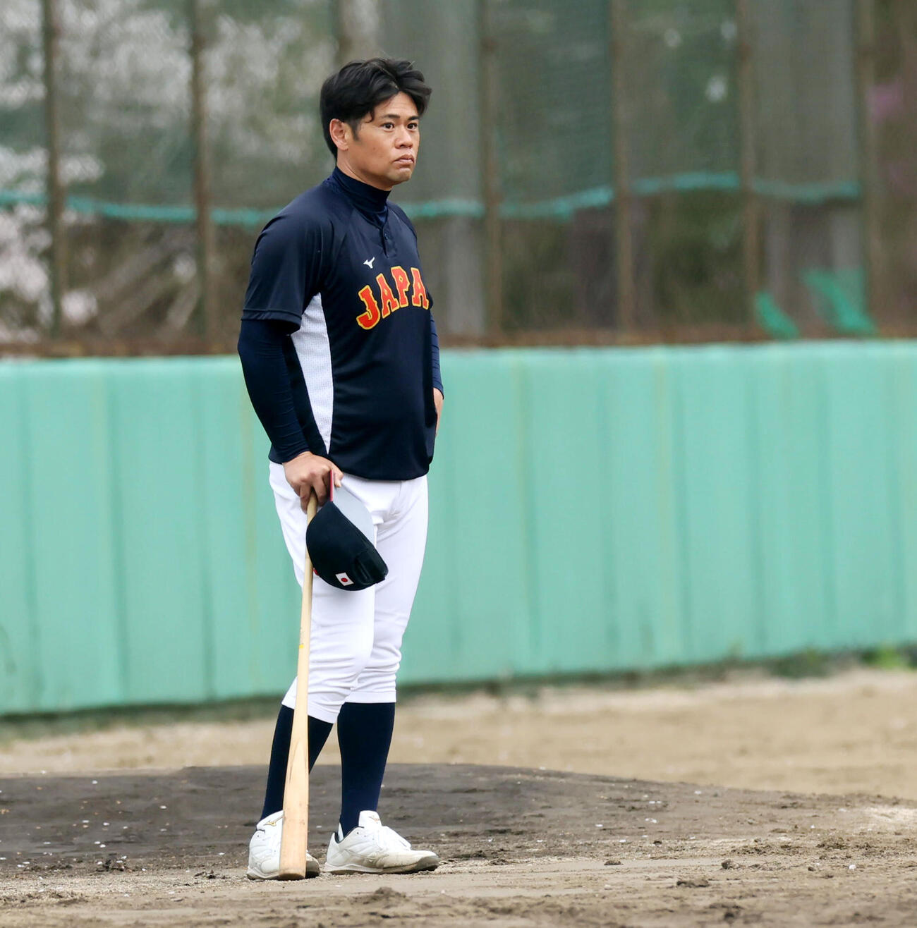 U18野球日本代表・川崎コーチ（撮影・加藤哉）