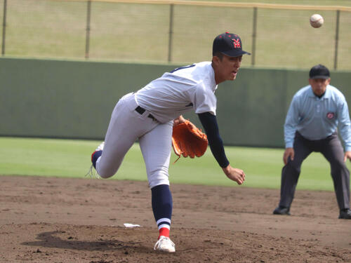 最速154キロ横浜・織田翔希がセンバツ後、初の公式戦マウンド　爪割れながらも８回２失点