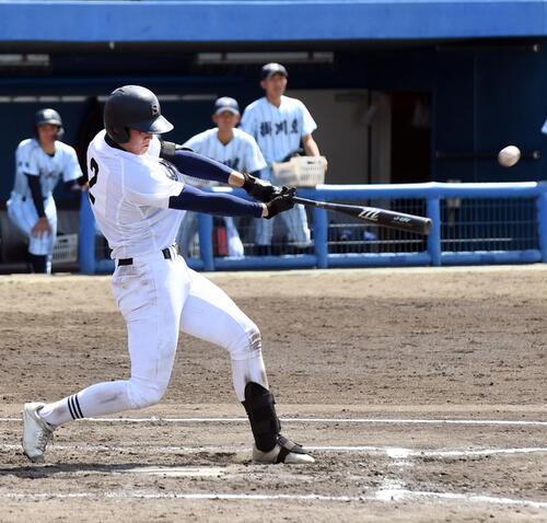 【高校野球】静岡の２年生４番平野光星、１発２安打４打点　池田監督「仕事をしてくれた」