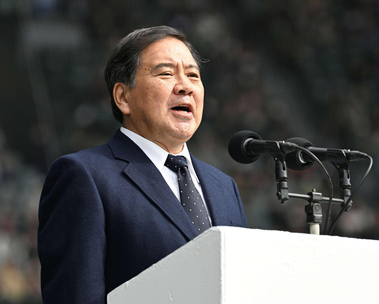 宝馨日本高野連会長（2026年3月撮影）