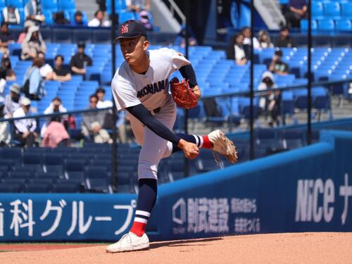 【高校野球】横浜、２年連続関東大会出場決定　エース織田翔希の投球に打線応え４回に逆転に成功