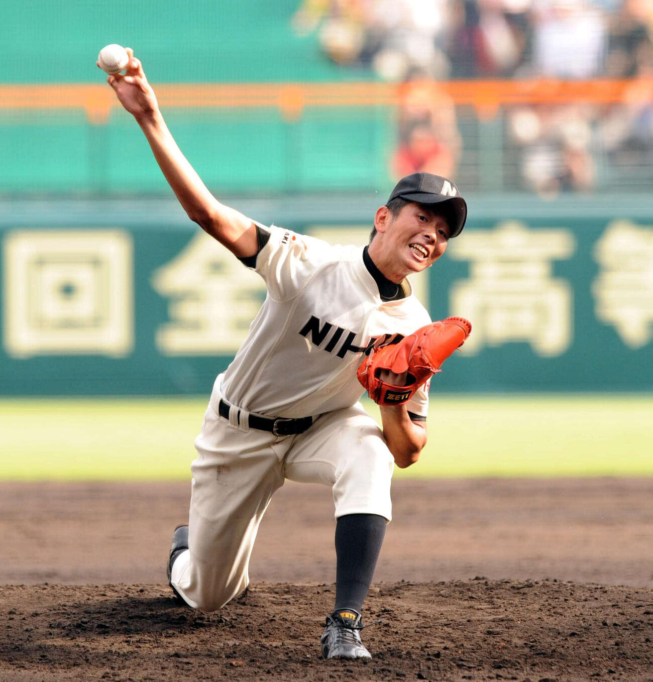 長崎日大時代の大瀬良大地（2009年8月撮影）