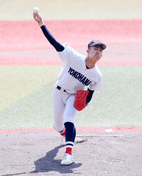 【関東大会】横浜４強！織田翔希“2つの顔”で８回途中３失点「悔しい」２発も日米15球団絶賛
