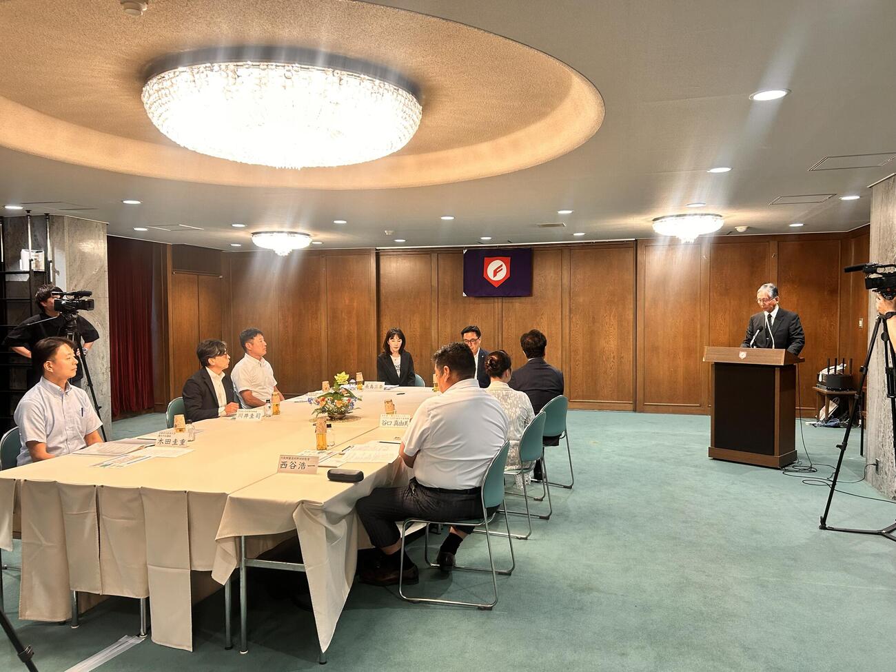 大阪市内で7イニング制の意見交換会が始まった