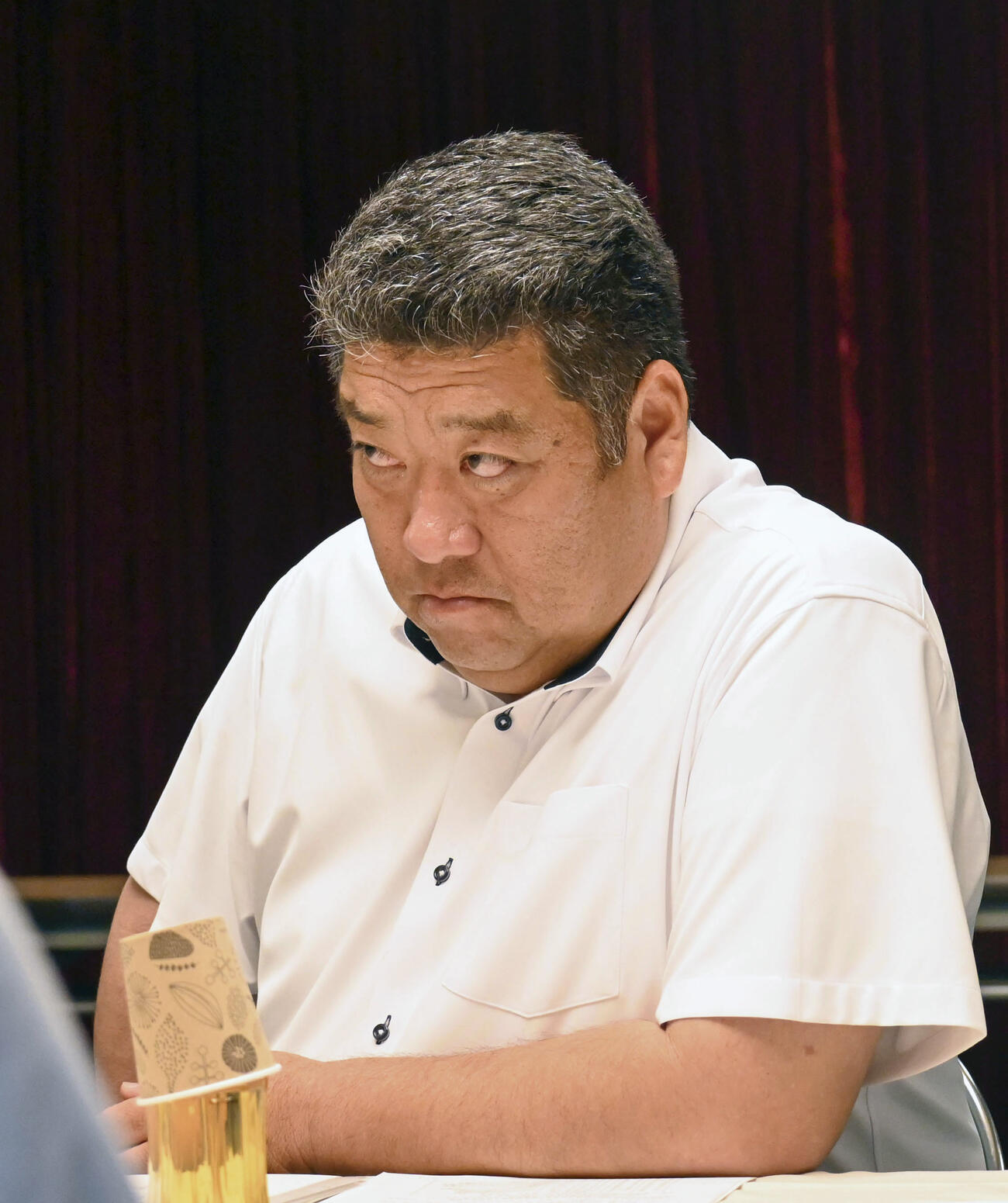 7イニング制についての意見交換会に出席した大阪桐蔭の西谷浩一監督（共同）