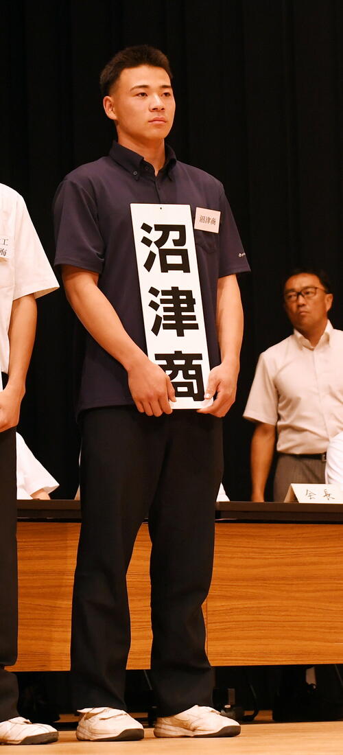 【高校野球】プロ注目の沼津商・後藤幸樹「まずは初戦が大事」最後の夏に向け闘志／静岡