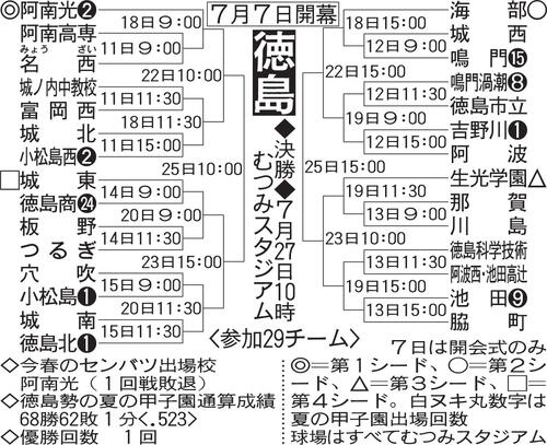 【展望】47年ぶり春Ｖ海部と春夏聖地出場を狙う阿南光が中心、生光学園、池田も上位候補／徳島