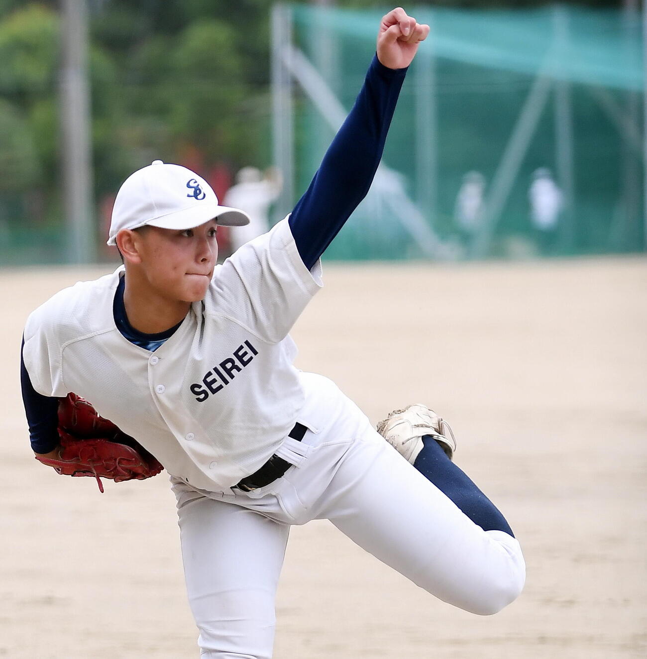 2連覇に燃える聖隷クリストファー・高部（撮影・前田和哉）