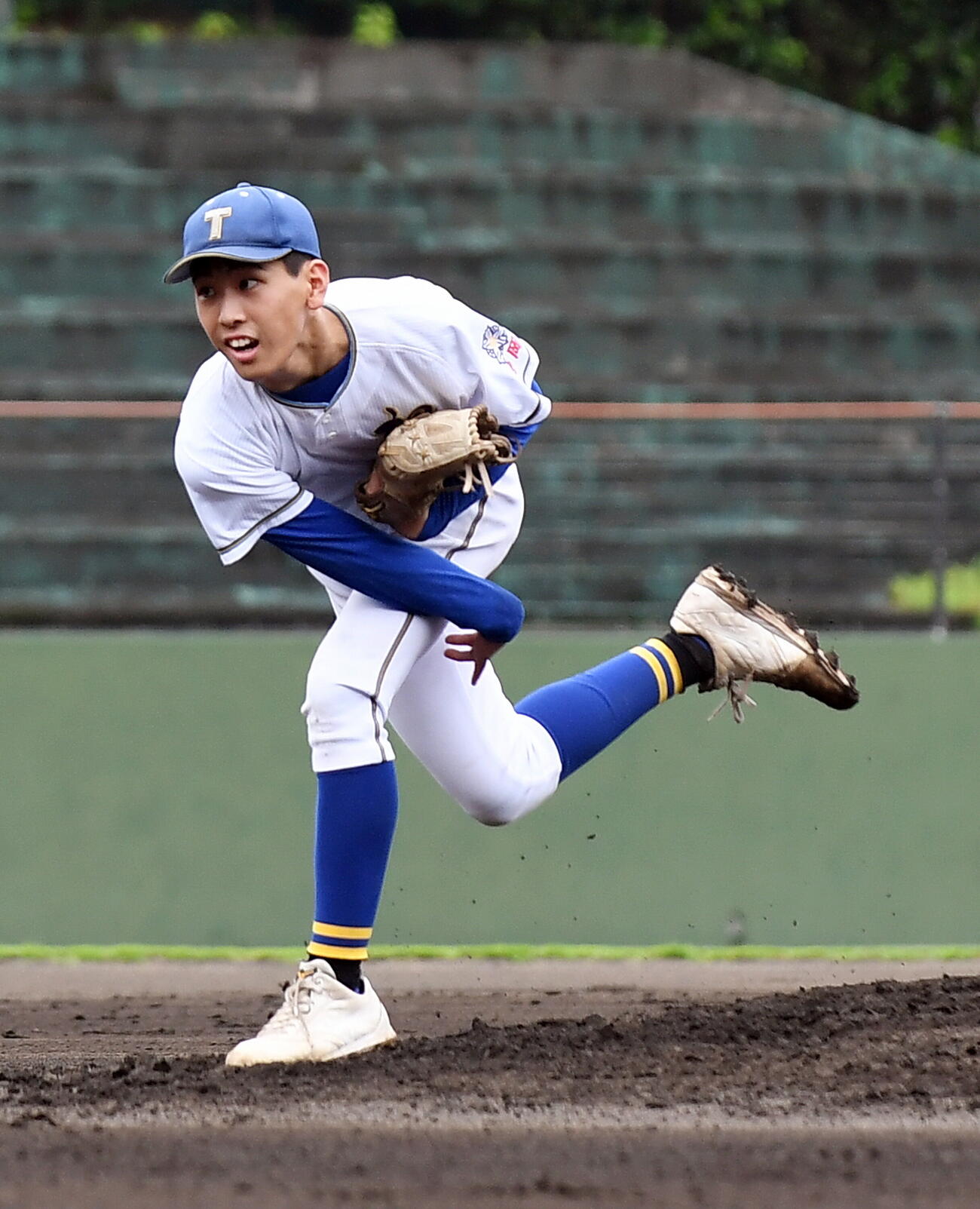 桐陽対飛龍　桐陽先発の笹野