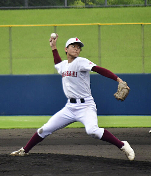 【高校野球】韮崎・鈴木壽人「いい思い出」山梨学院・菰田と真剣勝負　特大弾許すも２打席目二飛