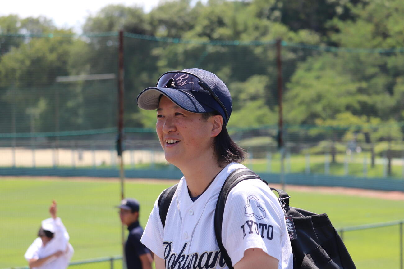 日星対洛南　洛南は初戦敗退となり、西日本唯一の女性監督である山村さんは12年目の節目で退任となった（撮影・佐藤妙月）