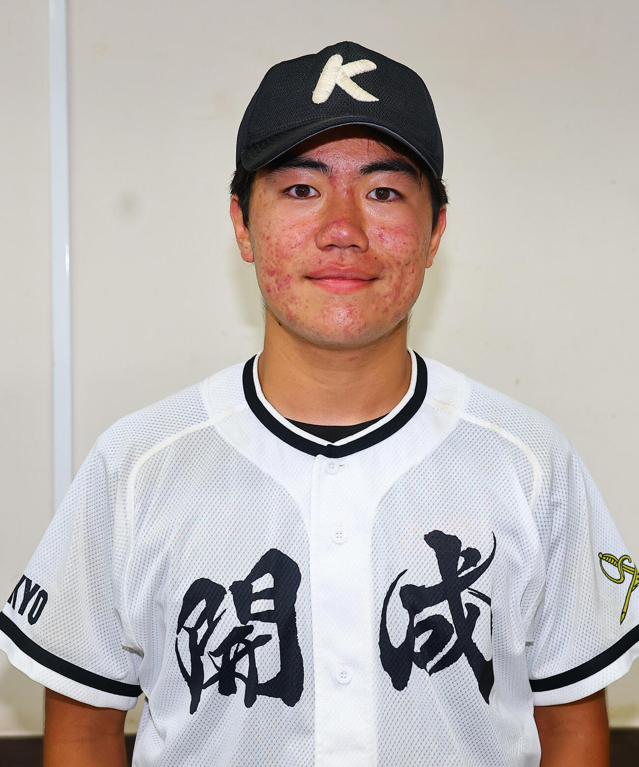 日比谷対開成　開成・中野尊主将（撮影・野上伸悟）