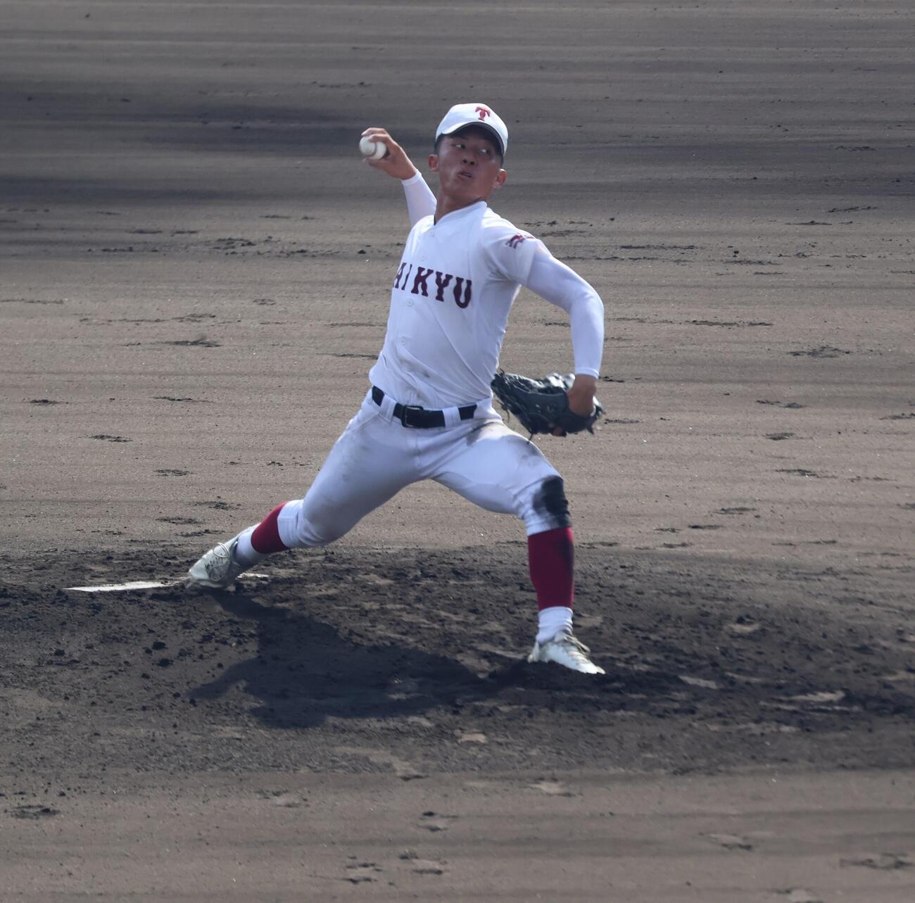 耐久対橋本　先発した耐久・野崎健友