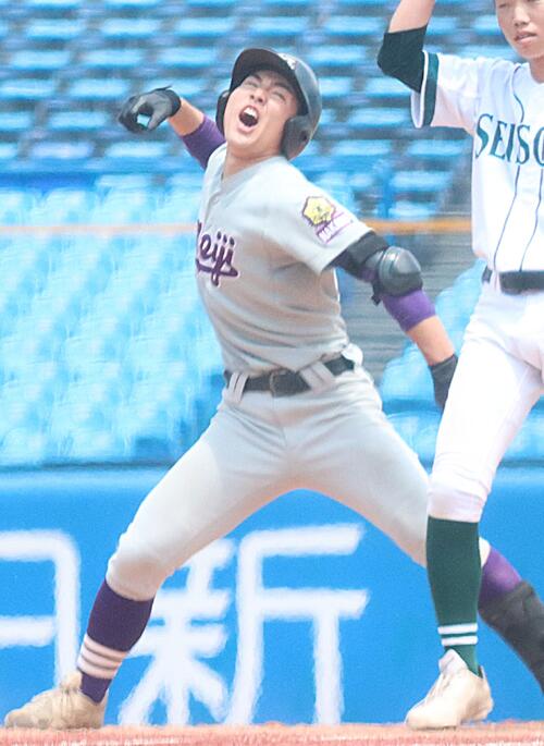 高校野球】明大中野コールド発進 向後佳晃7回2失点の好投 7回に3