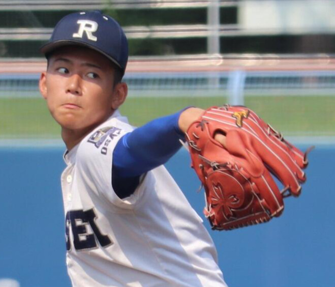 関西創価戦に先発した履正社・木村颯（撮影・佐藤妙月）