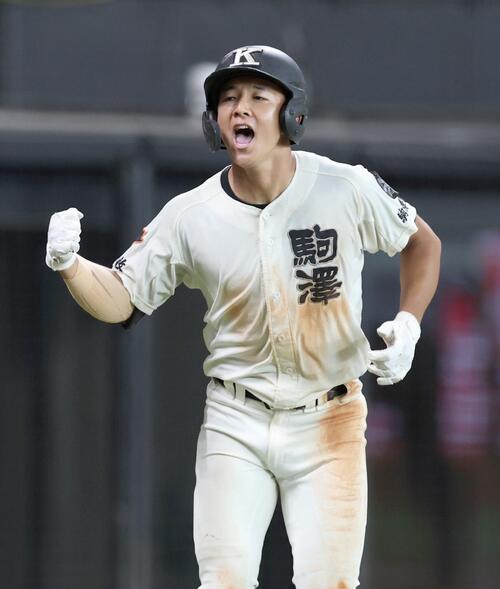 高校野球】駒大苫小牧・川口奨真の公式戦1号決勝弾でV王手「気持ちが