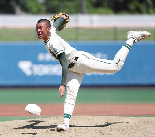 【非売品✨】二松学舎大学附属高校 選抜高校野球 ジャケット 2XO ホワイト/白 高校野球】4安打の二松学舎大付・岡野大陽「ルーティンを変えずに状態