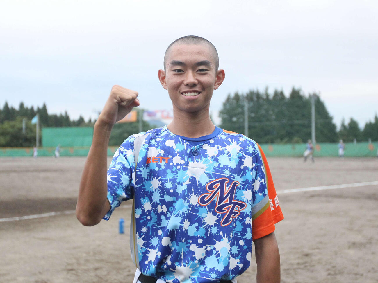 盛岡大付の柳葉一路主将（2025年9月撮影）