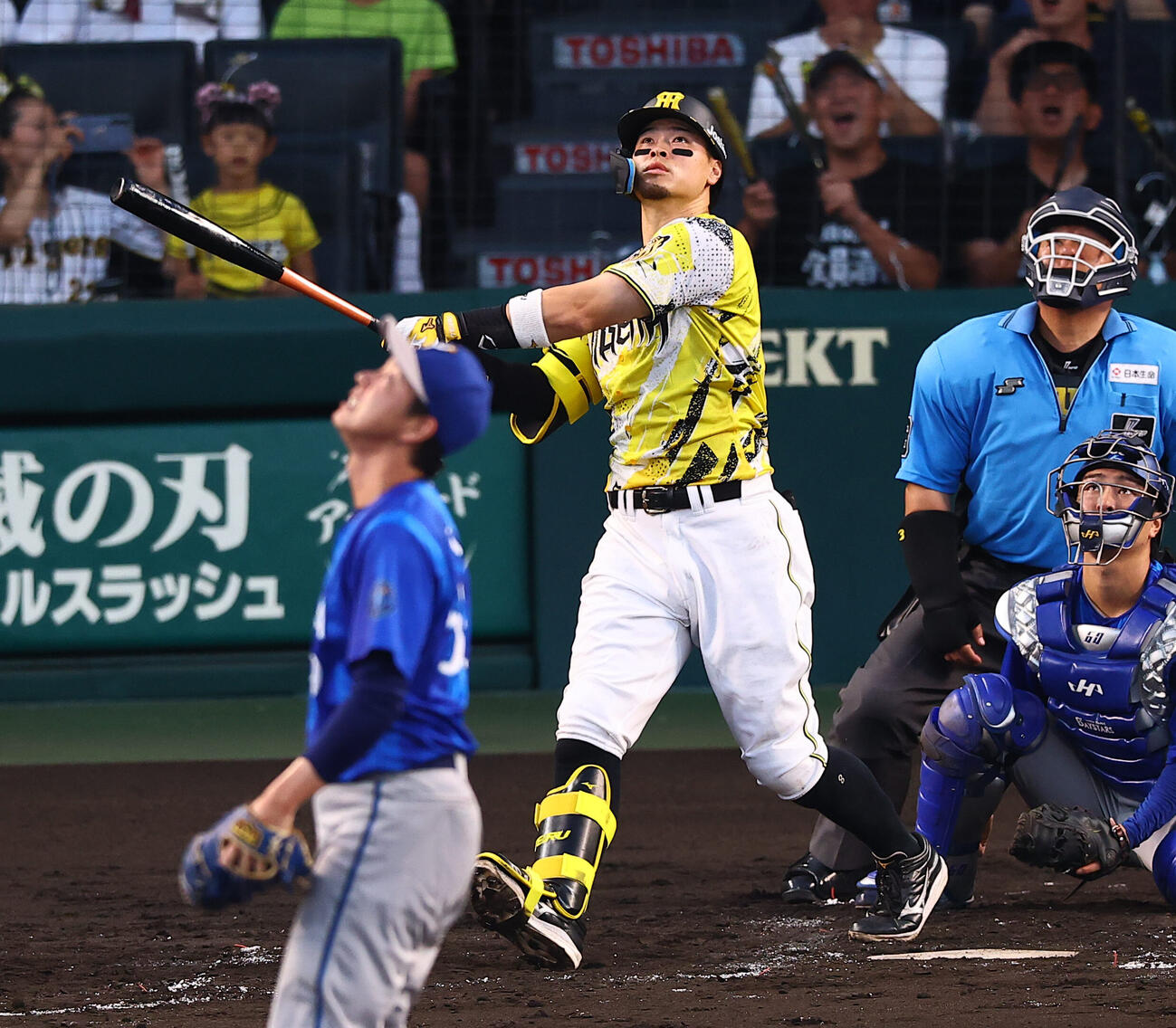 阪神佐藤輝明（26年7月20日撮影）