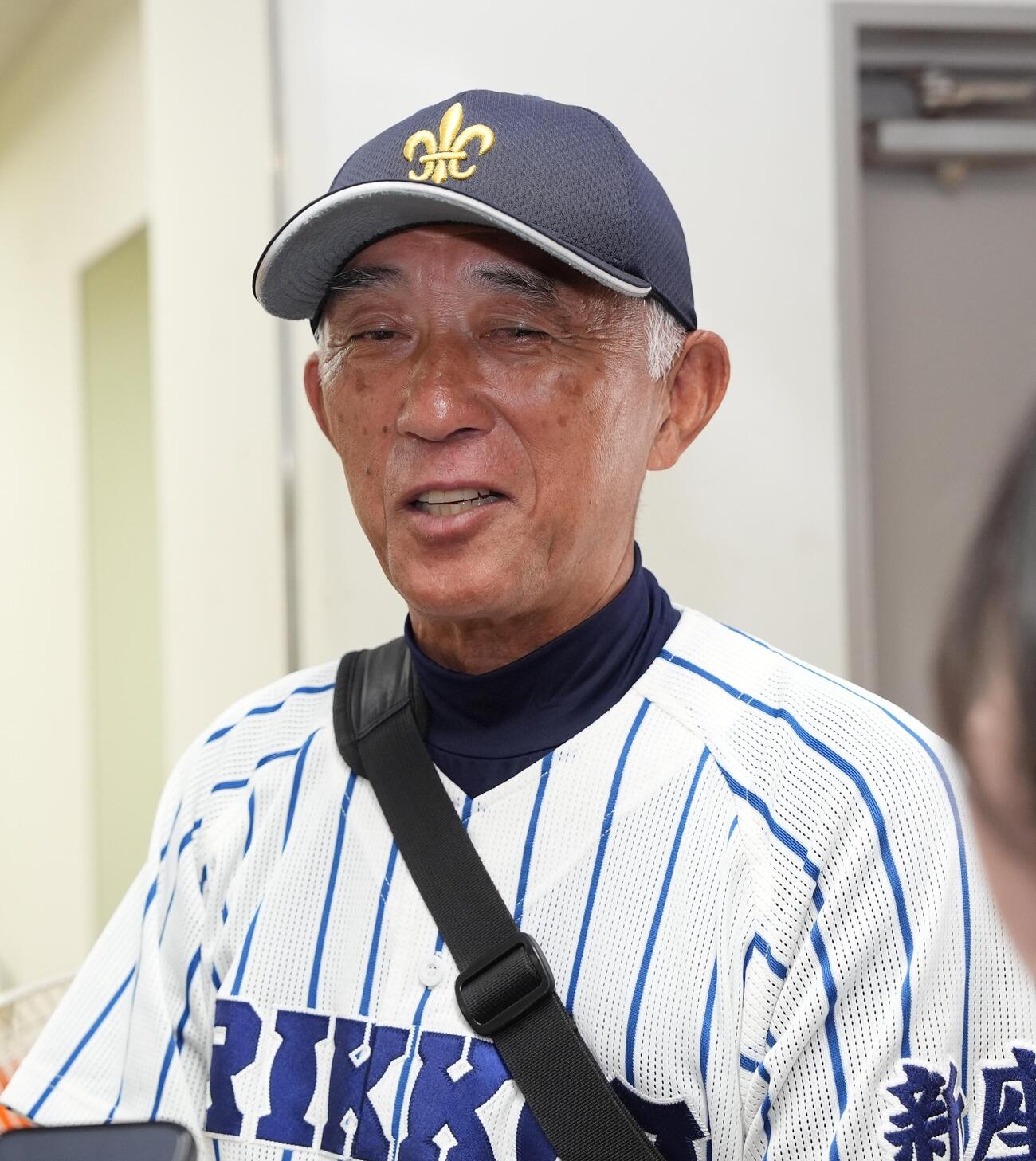 立教新座・黒須清人監督（2026年7月14日撮影）