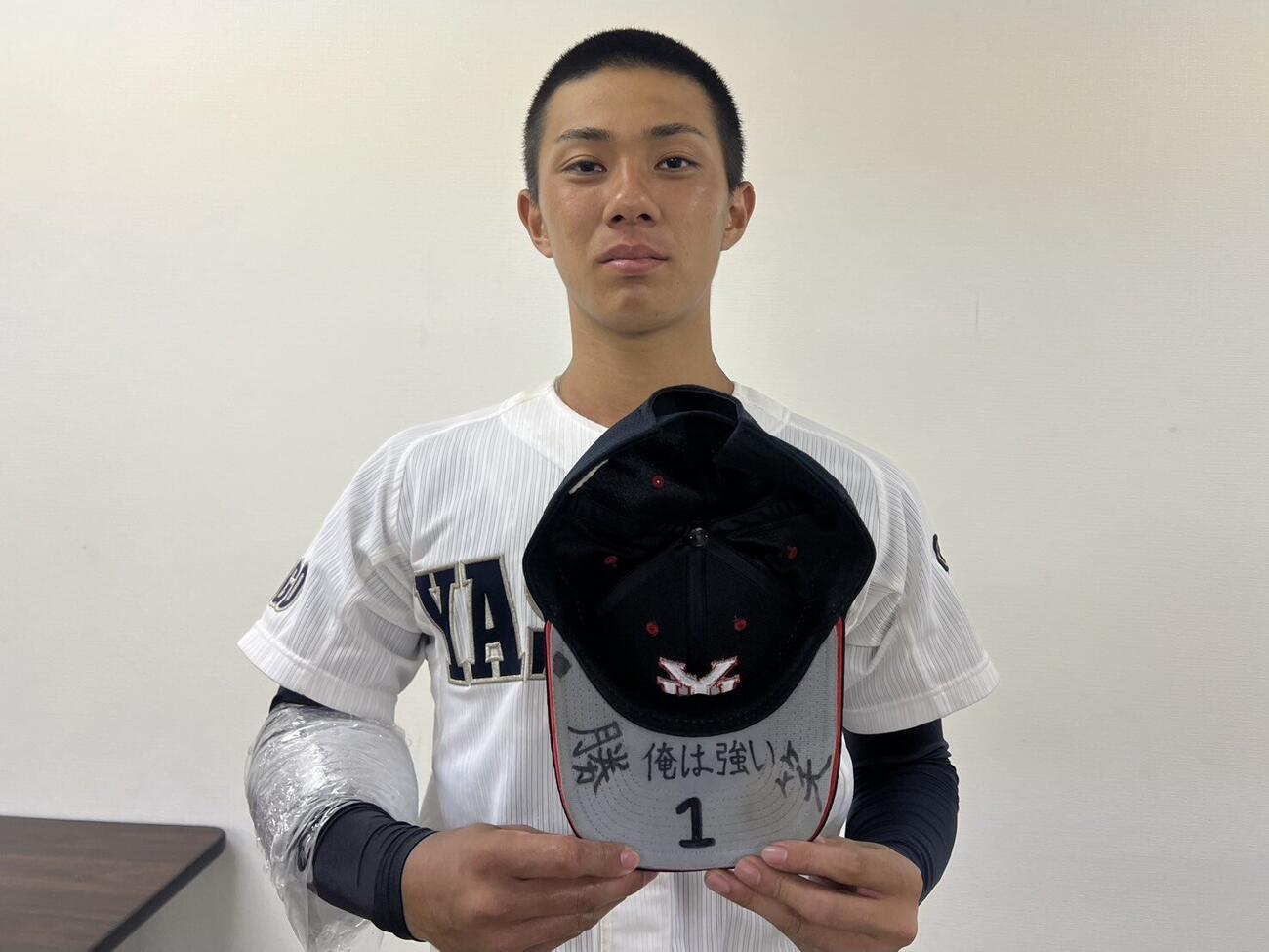 東播磨戦で完封勝利した社・岩井秀耶（撮影・佐藤妙月）