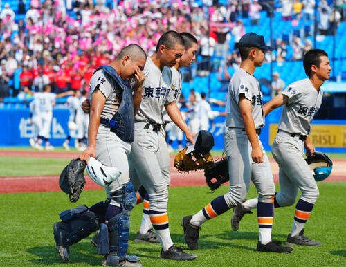 【高校野球】東亜学園・武田監督「ミスのオンパレードだった」タイブレークサヨナラ負け／東東京