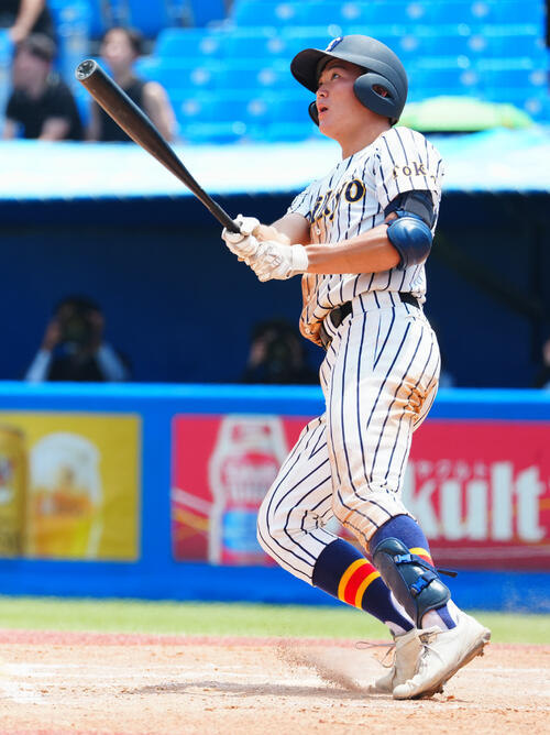 【高校野球】帝京・目代龍之介４強導く起死回生弾「パワー出てきた」食トレこだわり成長／東東京