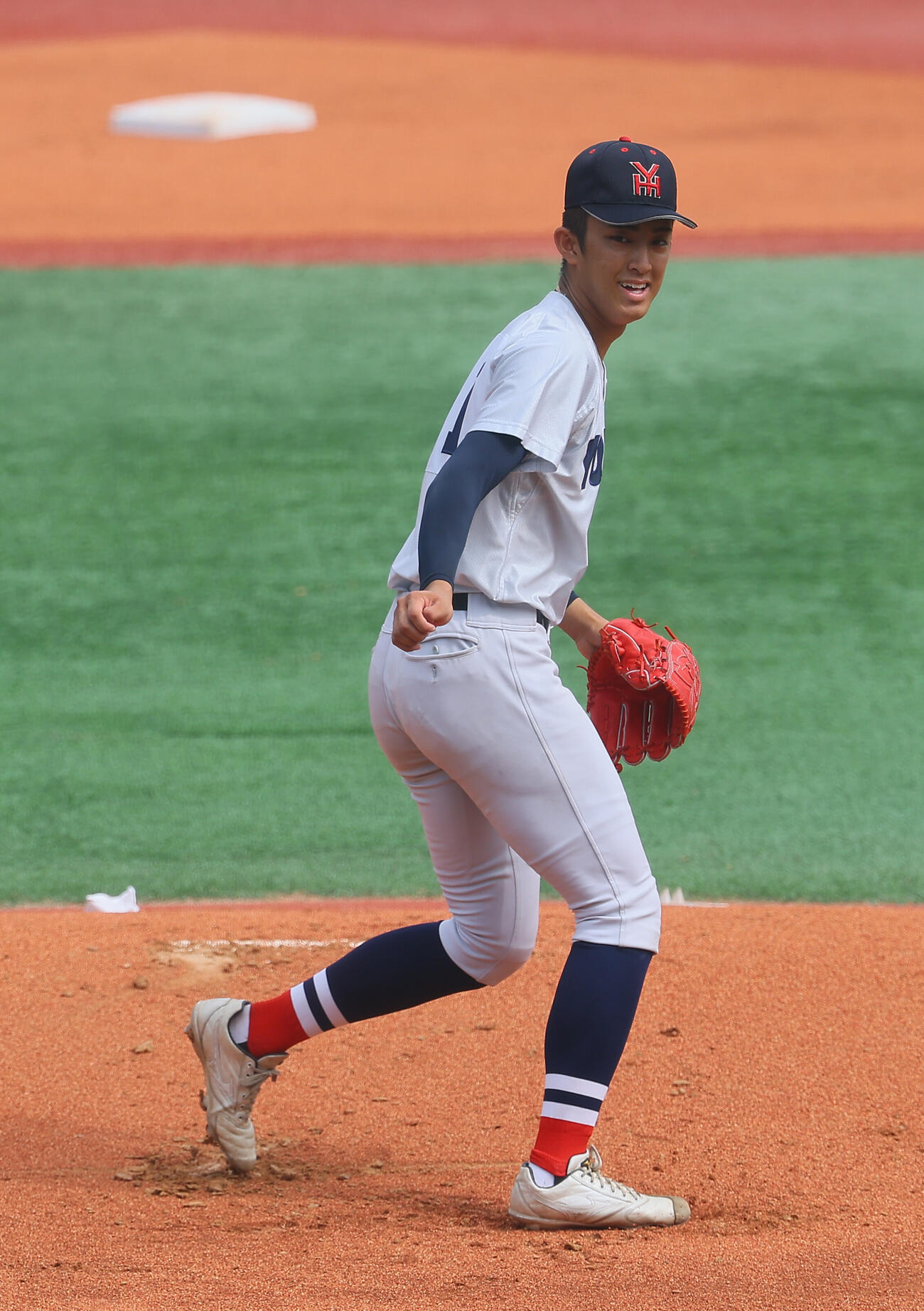 慶応対横浜　7回交代するまでノーヒットノーランピッチングを繰り広げた織田翔希