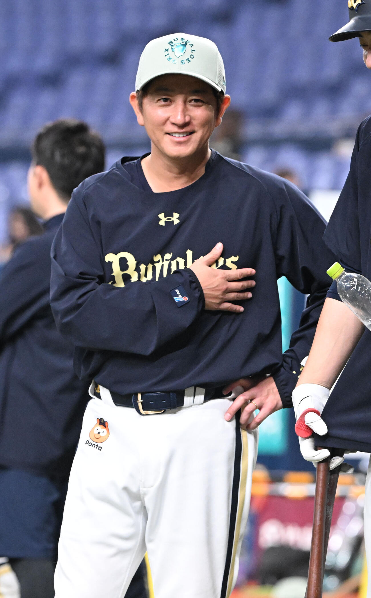 オリックス川島慶三打撃コーチ（26年4月撮影）