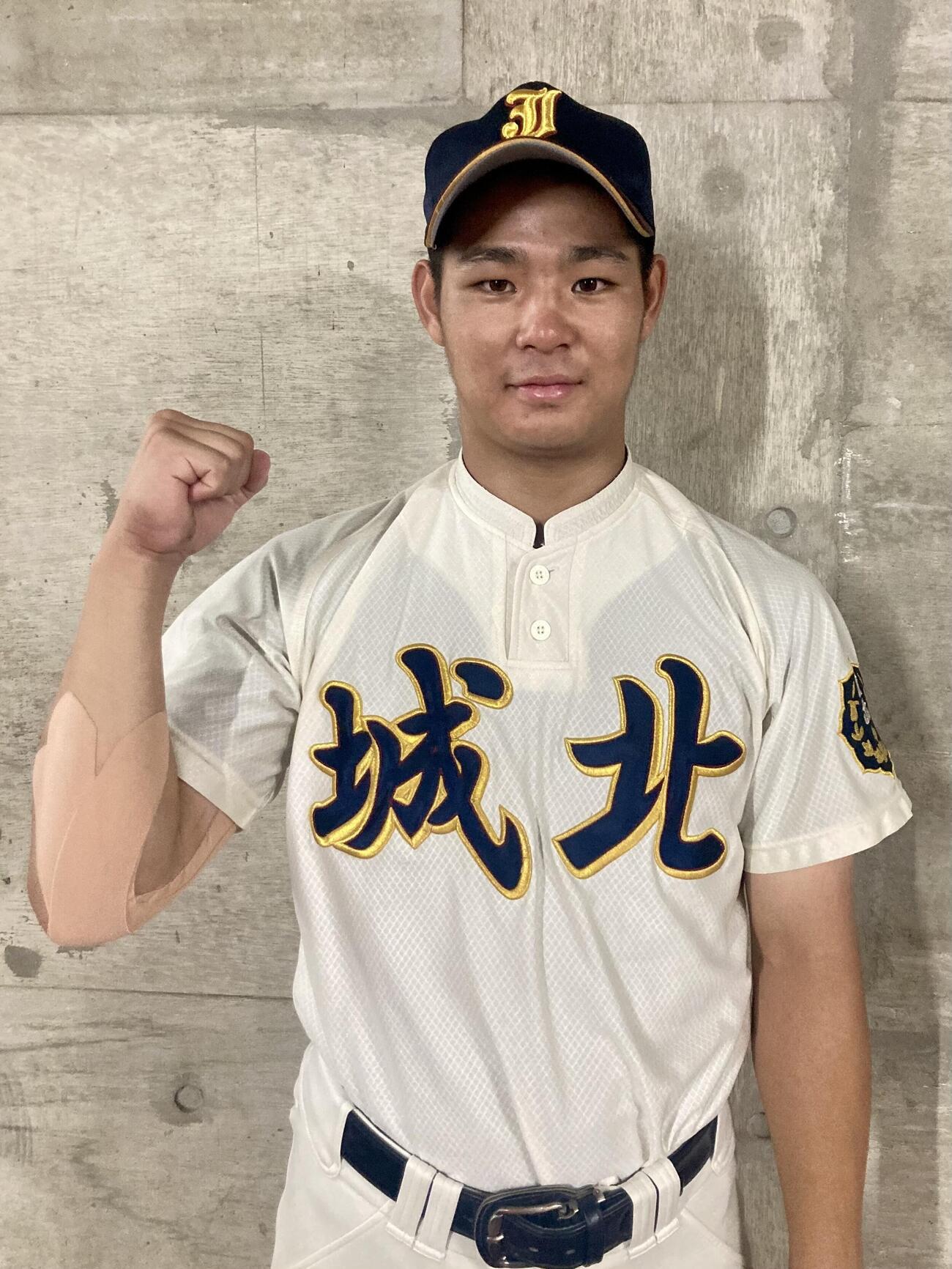 決勝に向け意気込む東北文教大山形城北・大泉翔太主将（撮影・高橋香奈）