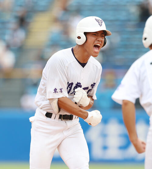 【高校野球】関東第一、東東京３連覇　井口瑛太主将「もうとにかくほっとしました」／一問一答