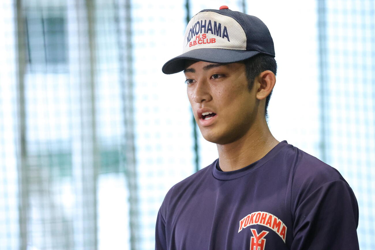 横浜織田翔希（2026年7月撮影）