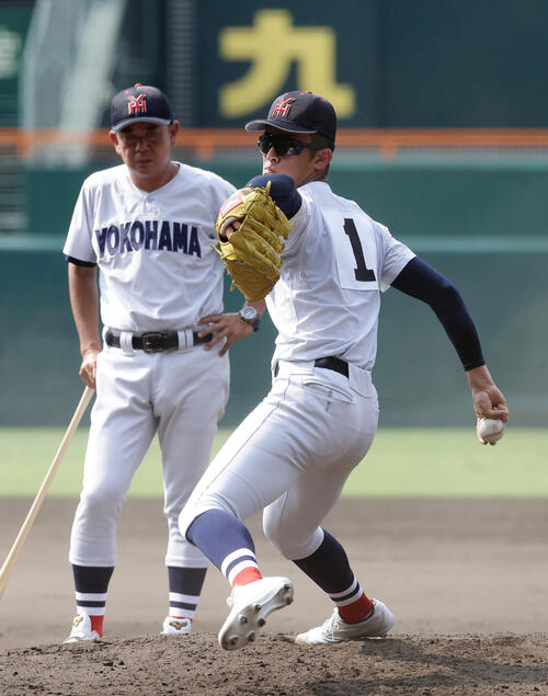【甲子園】プロ注目の横浜157キロ右腕・織田翔希「すごくよかった」慣れ親しんだマウンド好感触