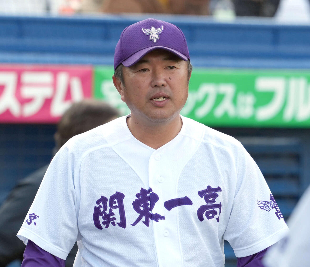 関東第一・米沢監督（2025年撮影）