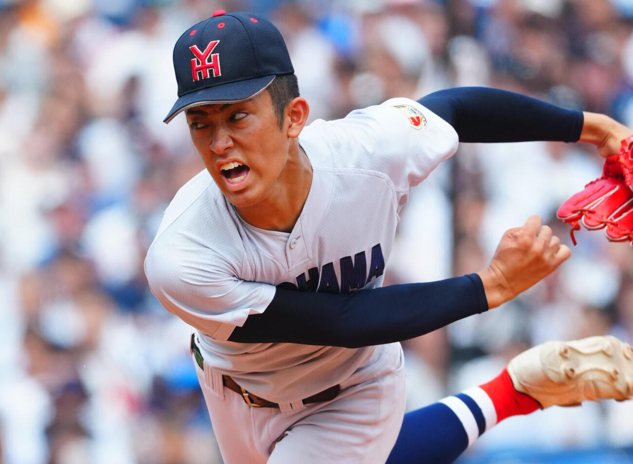 横浜・織田翔希（2026年撮影）