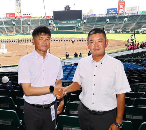 【甲子園】沖縄尚学と横浜が監督対談　村田監督、ボクシングにたとえ「様子を見たり我慢したり」